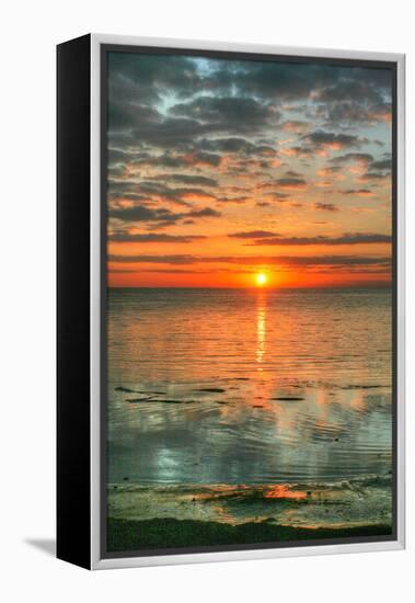 Key West Vertical-Robert Goldwitz-Framed Premier Image Canvas