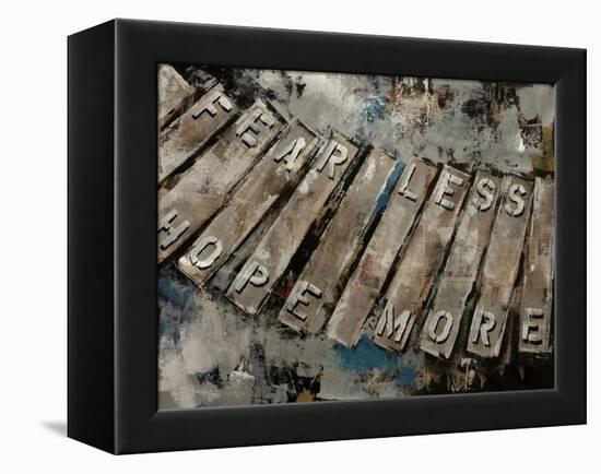 Key Words I-Sydney Edmunds-Framed Premier Image Canvas