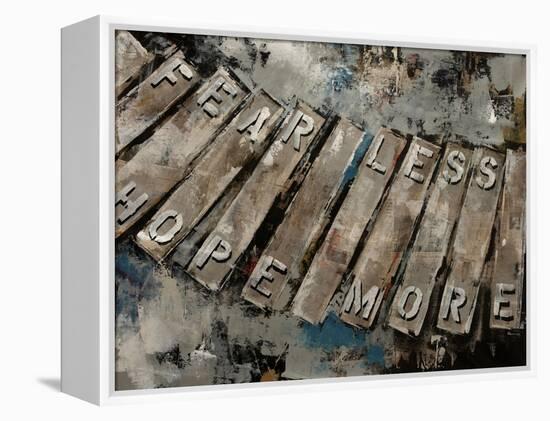 Key Words I-Sydney Edmunds-Framed Premier Image Canvas