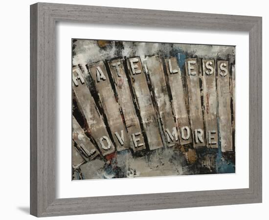 Key Words II-Sydney Edmunds-Framed Giclee Print