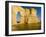 Keyhole of Monument Rocks, Kansas, USA-Chuck Haney-Framed Photographic Print