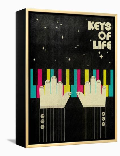 Keys of Life-Dale Edwin Murray-Framed Premier Image Canvas