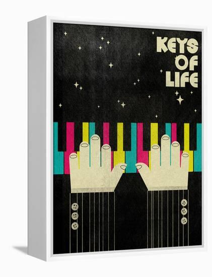 Keys of Life-Dale Edwin Murray-Framed Premier Image Canvas