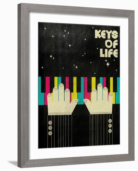 Keys of Life-Dale Edwin Murray-Framed Art Print