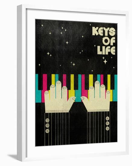 Keys of Life-Dale Edwin Murray-Framed Art Print