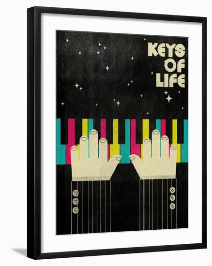 Keys of Life-Dale Edwin Murray-Framed Art Print