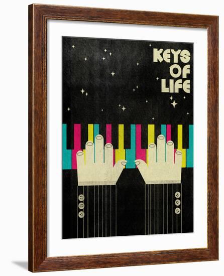 Keys of Life-Dale Edwin Murray-Framed Art Print