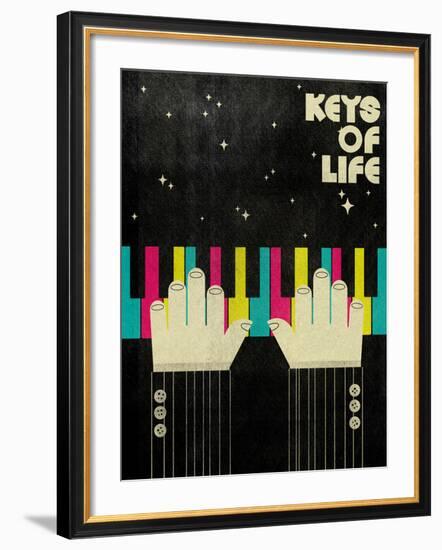 Keys of Life-Dale Edwin Murray-Framed Art Print