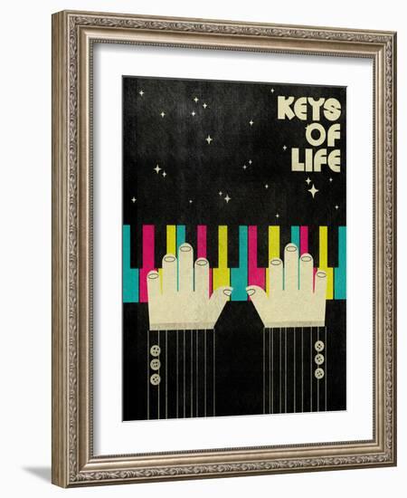 Keys of Life-Dale Edwin Murray-Framed Art Print