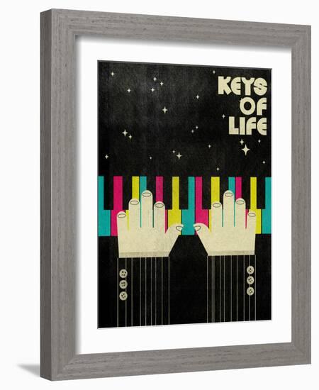 Keys of Life-Dale Edwin Murray-Framed Art Print