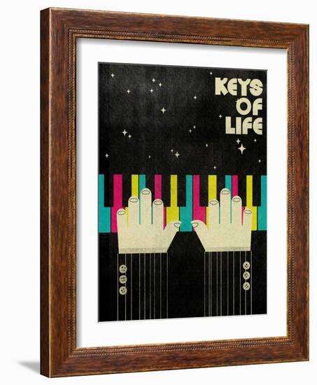 Keys of Life-Dale Edwin Murray-Framed Art Print