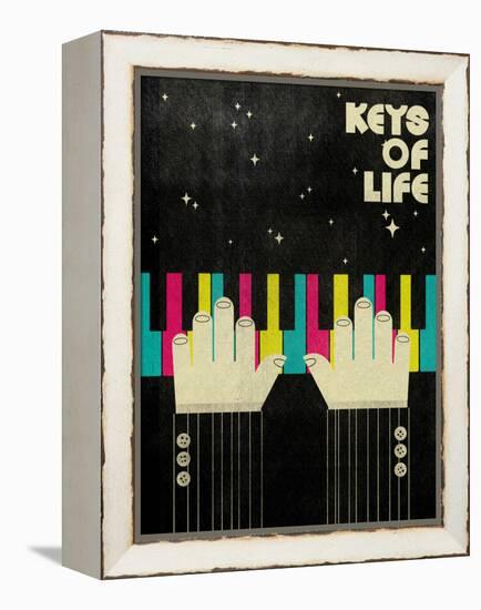 Keys of Life-Dale Edwin Murray-Framed Stretched Canvas