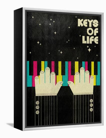 Keys of Life-Dale Edwin Murray-Framed Stretched Canvas