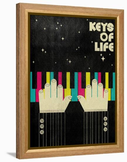 Keys of Life-Dale Edwin Murray-Framed Premier Image Canvas