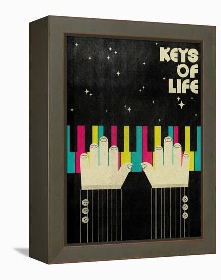 Keys of Life-Dale Edwin Murray-Framed Premier Image Canvas