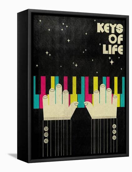 Keys of Life-Dale Edwin Murray-Framed Premier Image Canvas