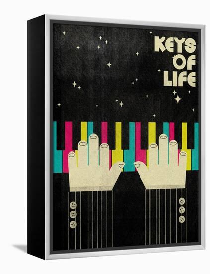 Keys of Life-Dale Edwin Murray-Framed Premier Image Canvas