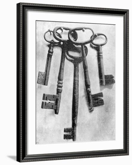 Keys of the Bastille-null-Framed Photographic Print