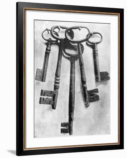 Keys of the Bastille-null-Framed Photographic Print