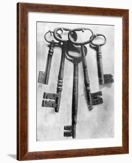 Keys of the Bastille-null-Framed Photographic Print