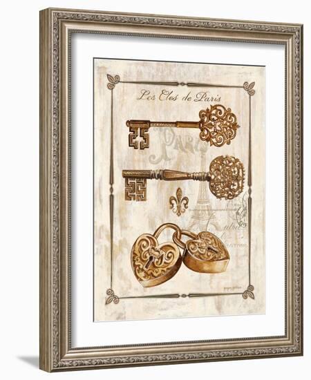 Keys to Paris I-Gregory Gorham-Framed Art Print