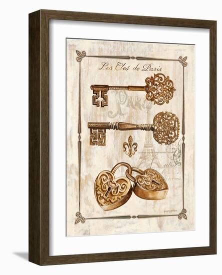 Keys to Paris I-Gregory Gorham-Framed Art Print