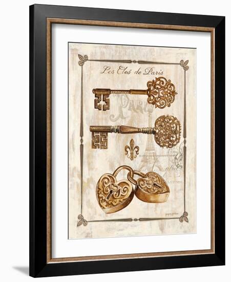 Keys to Paris I-Gregory Gorham-Framed Art Print