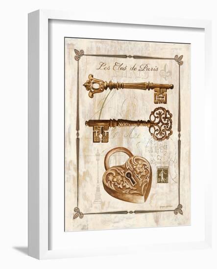 Keys to Paris II-Gregory Gorham-Framed Art Print