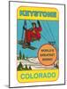 Keystone, Colorado, Label-null-Mounted Art Print