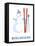 Keystone, Colorado, Snowman with Skis-Lantern Press-Framed Stretched Canvas