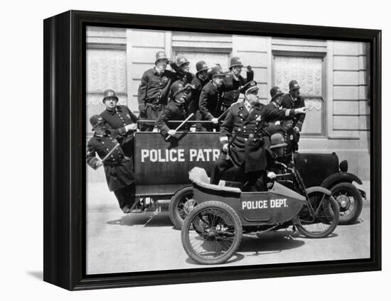 Keystone Cops: Misc Titles, 1944-null-Framed Premier Image Canvas