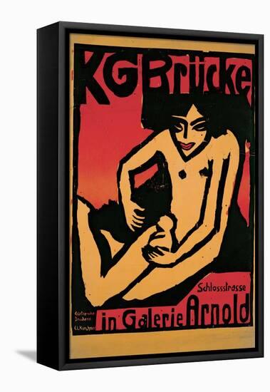 KG Brcke Poster-Ernst Ludwig Kirchner-Framed Premier Image Canvas