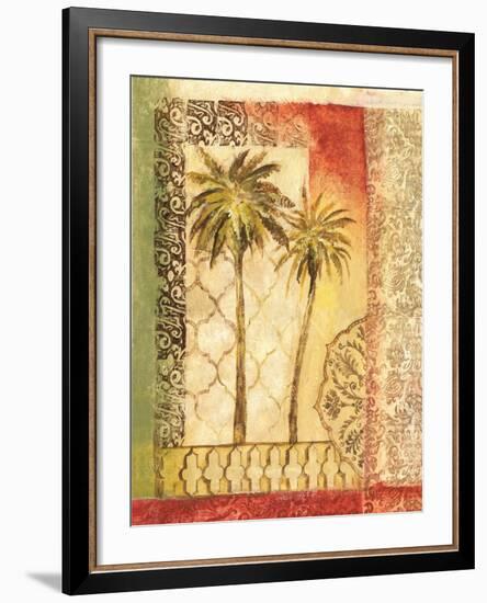 Khaki Palms I-Gregory Gorham-Framed Art Print