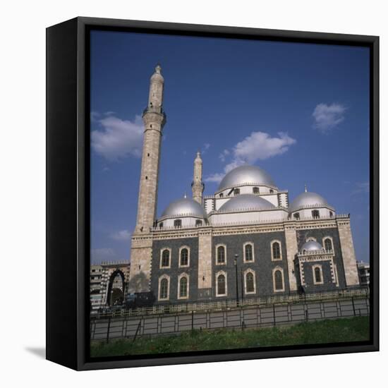 Khalid Ibn Al-Walid Mosque, Built in 1908, Homs, Syria, Middle East-Christopher Rennie-Framed Premier Image Canvas