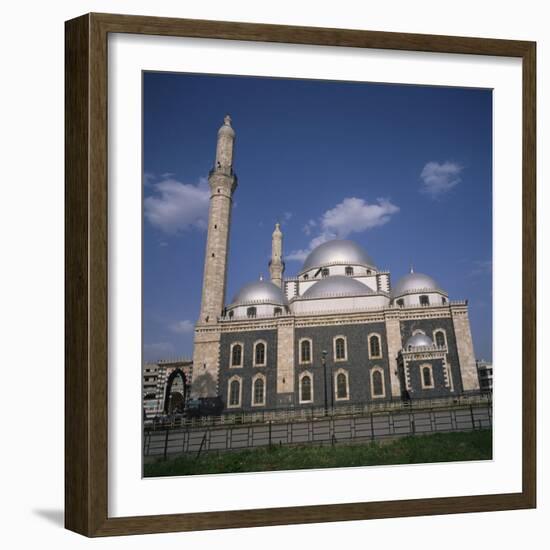 Khalid Ibn Al-Walid Mosque, Built in 1908, Homs, Syria, Middle East-Christopher Rennie-Framed Photographic Print