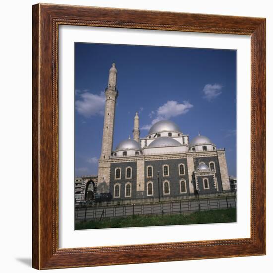 Khalid Ibn Al-Walid Mosque, Built in 1908, Homs, Syria, Middle East-Christopher Rennie-Framed Photographic Print