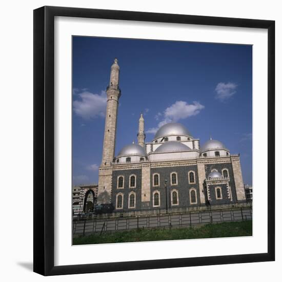 Khalid Ibn Al-Walid Mosque, Built in 1908, Homs, Syria, Middle East-Christopher Rennie-Framed Photographic Print