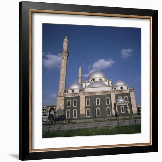 Khalid Ibn Al-Walid Mosque, Built in 1908, Homs, Syria, Middle East-Christopher Rennie-Framed Photographic Print