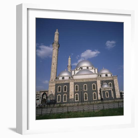 Khalid Ibn Al-Walid Mosque, Built in 1908, Homs, Syria, Middle East-Christopher Rennie-Framed Photographic Print