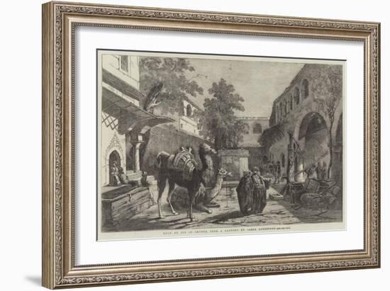 Khan or Inn in Smyrna-James Robertson-Framed Giclee Print