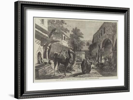 Khan or Inn in Smyrna-James Robertson-Framed Giclee Print