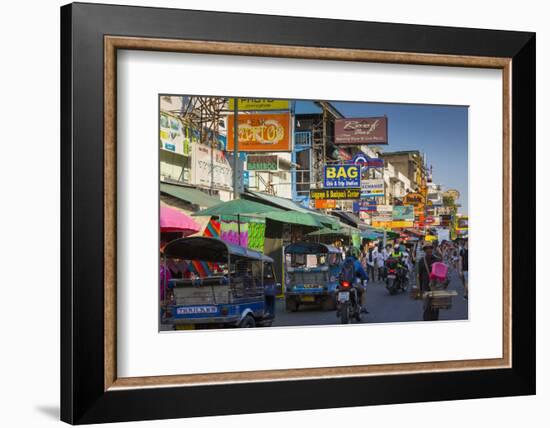 Khao San Road, Bangkok, Thailand, Southeast Asia, Asia-Frank Fell-Framed Photographic Print