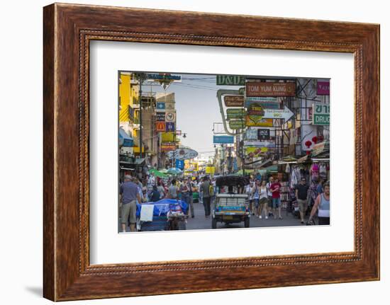 Khao San Road, Bangkok, Thailand, Southeast Asia, Asia-Frank Fell-Framed Photographic Print