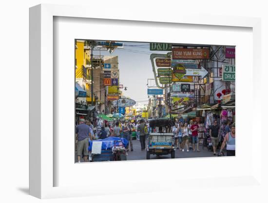 Khao San Road, Bangkok, Thailand, Southeast Asia, Asia-Frank Fell-Framed Photographic Print