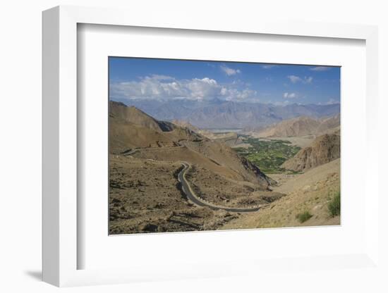 Khardung-La Pass is the Highest Motorable Road in the World with 18380 Feet, 5602,2 Meters-Guido Cozzi-Framed Photographic Print