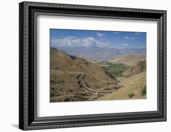 Khardung-La Pass is the Highest Motorable Road in the World with 18380 Feet, 5602,2 Meters-Guido Cozzi-Framed Photographic Print