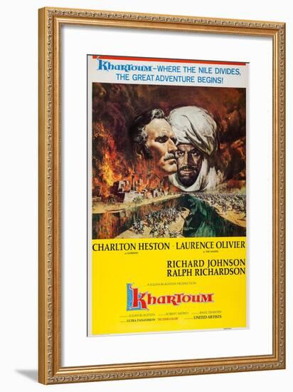 Khartoum-null-Framed Art Print