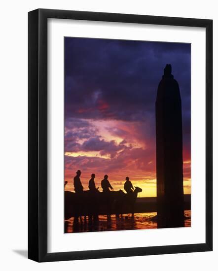 Khentii Province, Horse Herders Pay Homage to Genghis Khan, Mongolia-Paul Harris-Framed Photographic Print