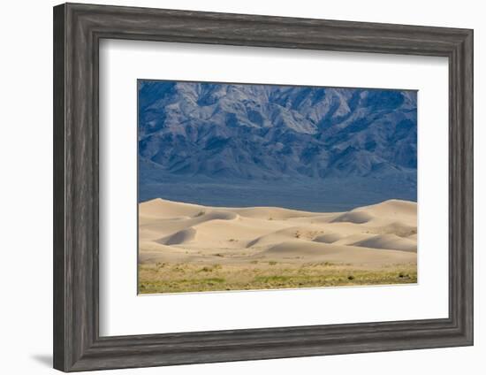 Khongor Sand Dunes, Govi Gurvan Saikhan National Park, Gobi Desert, South Mongolia. June 2015-Inaki Relanzon-Framed Photographic Print