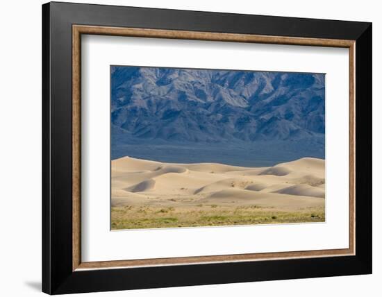 Khongor Sand Dunes, Govi Gurvan Saikhan National Park, Gobi Desert, South Mongolia. June 2015-Inaki Relanzon-Framed Photographic Print